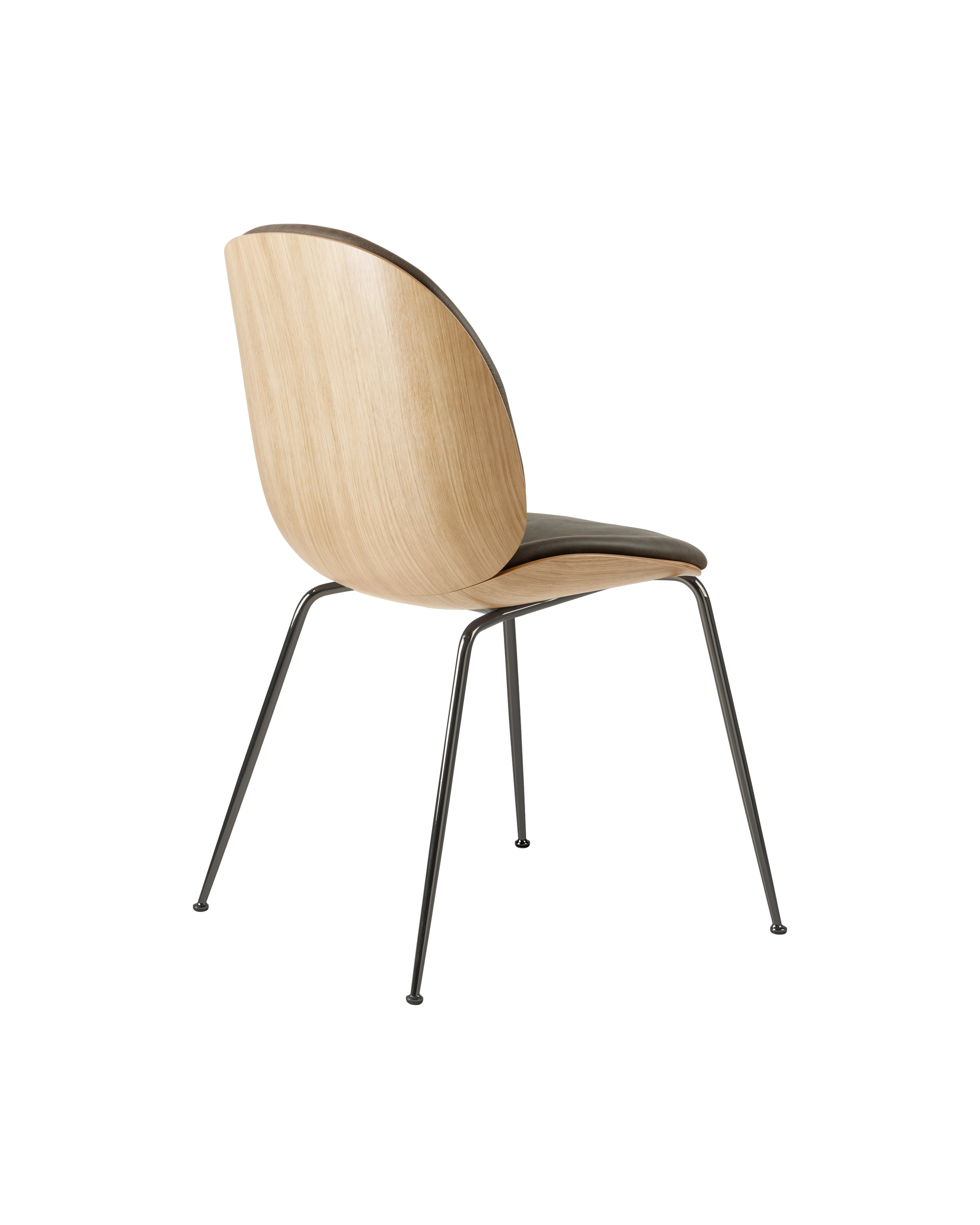 GUBI Beetle Dining Chair, Fully Upholstered